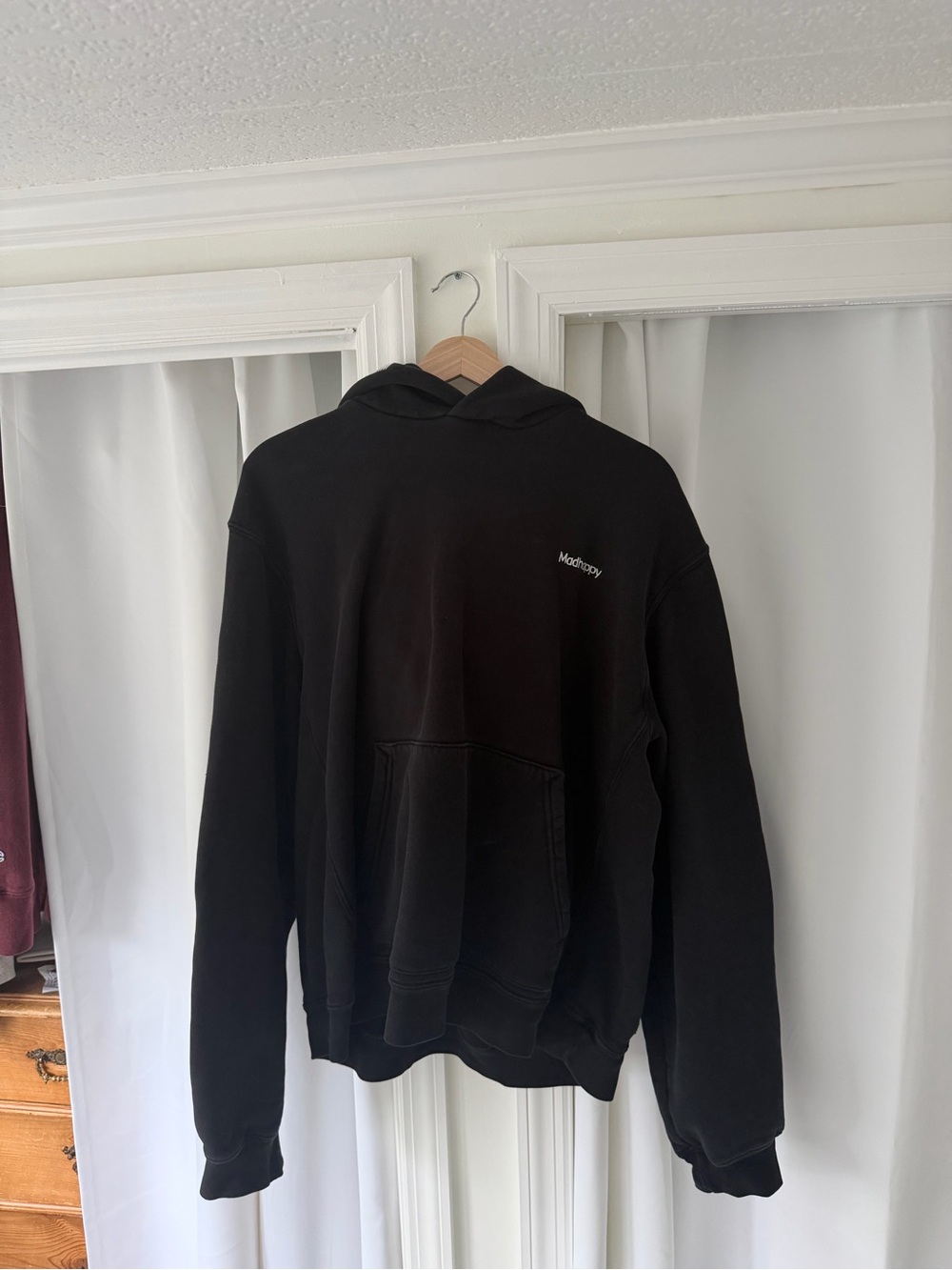 Madhappy Men's Black Crewneck Hoodie